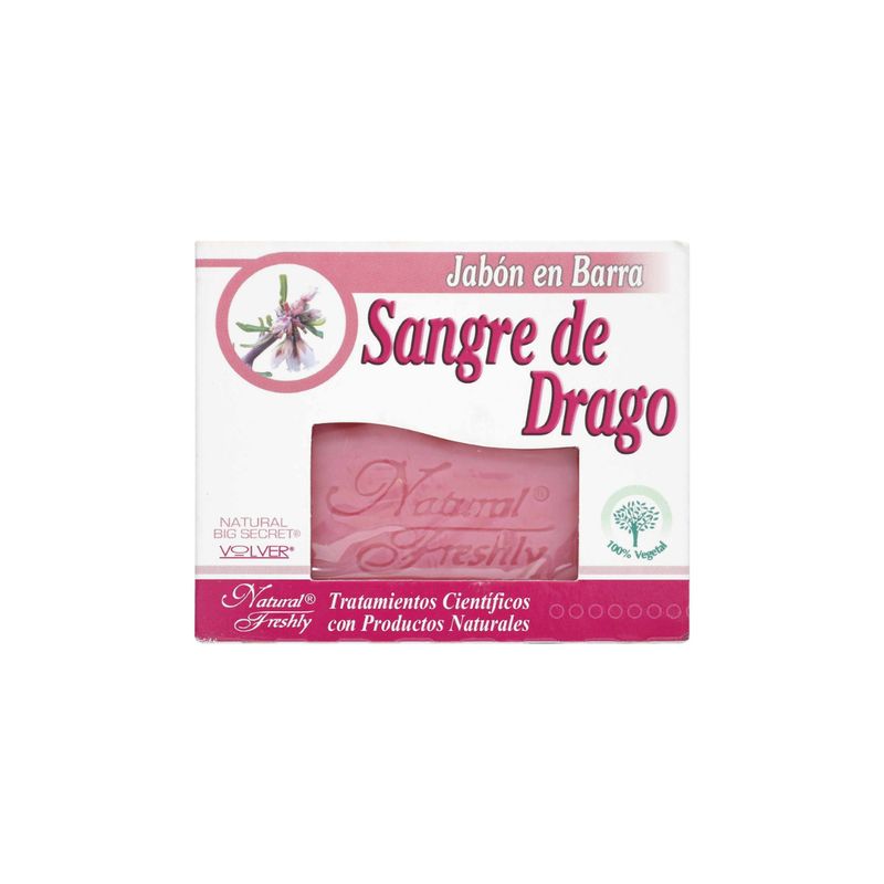 NATURAL FRESHLY - Jabón en barra Sangre de Drago x 90 g