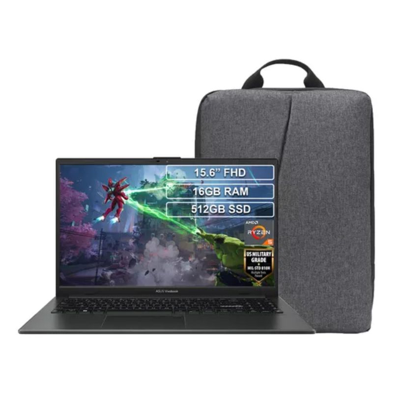 ASUS - Portátil Vivobook Asus E1504FA-NJ1555 Ryzen 5 7520U DDR5 16GB SSD 512GB