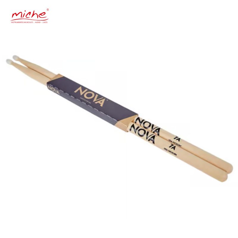 VIC FIRTH - BAQUETA VIC FIRTH NOVA PUNTA NYLON 7AN NATURAL