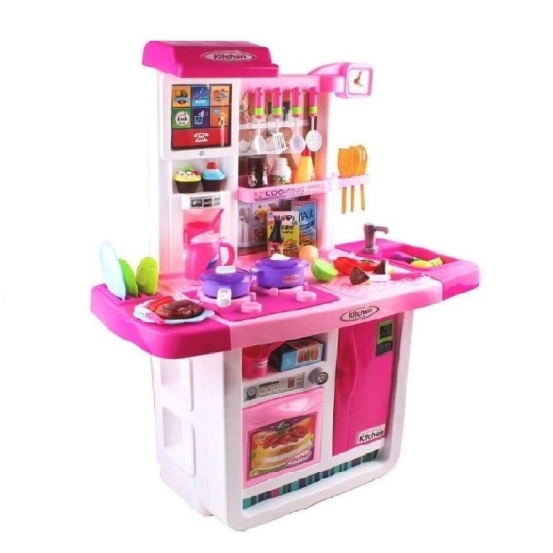 GENERICO - Cocina Infantil Sonidos Realistas Luces Y Sonidos 98cm