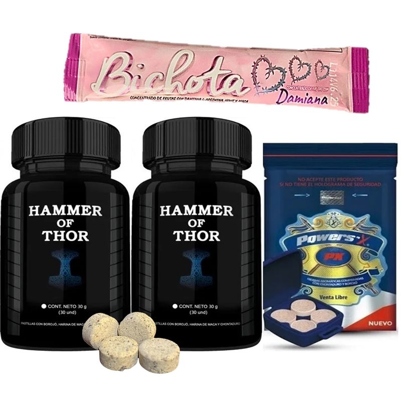 GENERICO - 2 HAMMER OF THOR POTENCIADOR POWERS