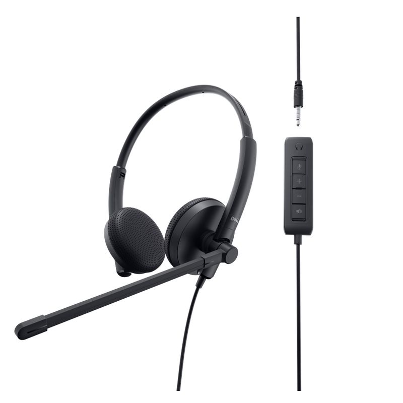 DELL - Auriculares estéreo Dell WH1022 - Negro