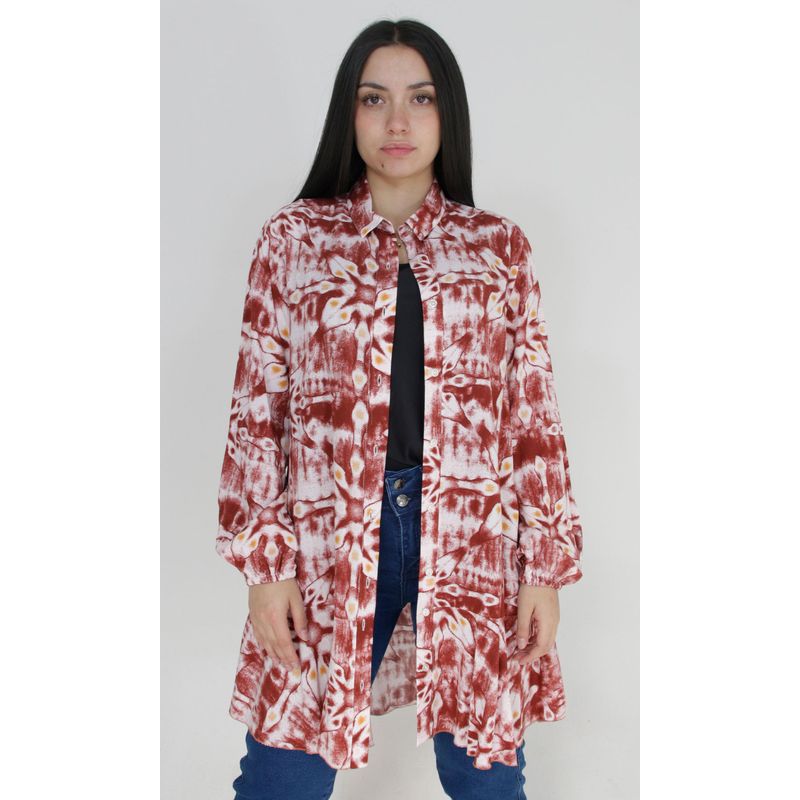 L Y H - Bluson Para Mujer Rojo Marca L&H