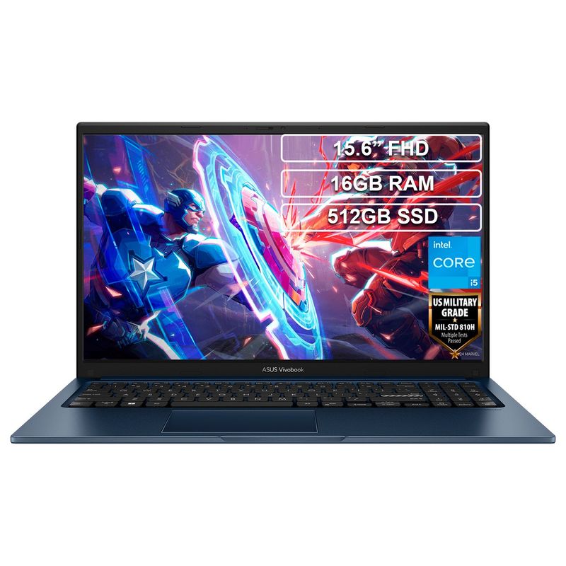 ASUS - Portátil Asus X1504ZA Core i5 1235U 16GB 512GB VivoBook 15