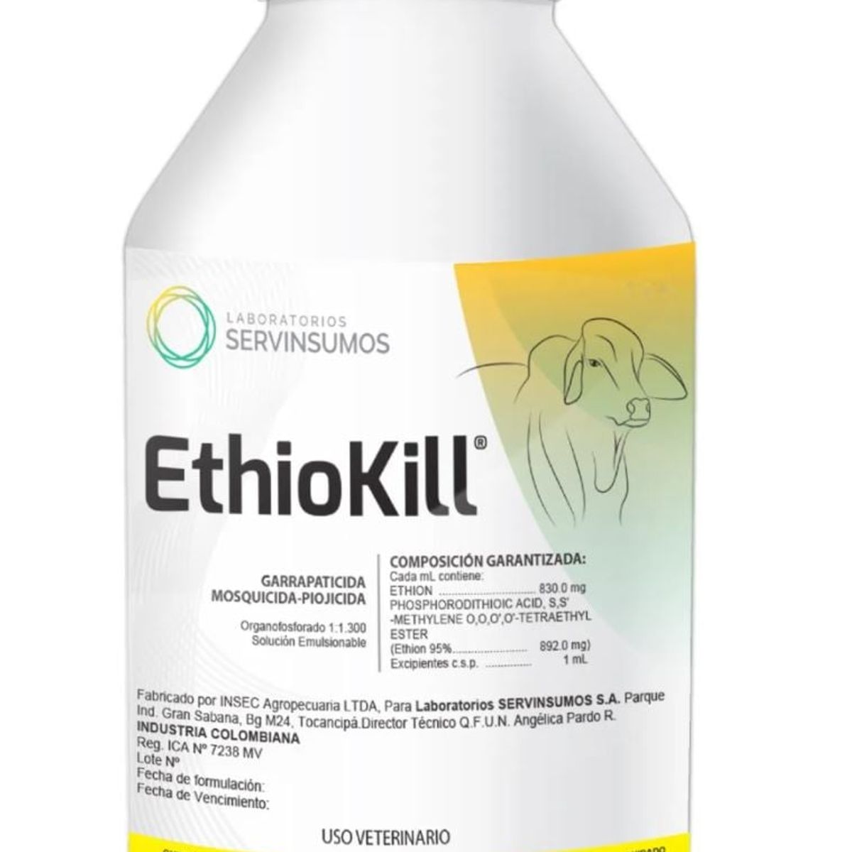 BOEHRINGER INGELHEIM - Garrapaticida Mosquicida Ethiokill x 1L