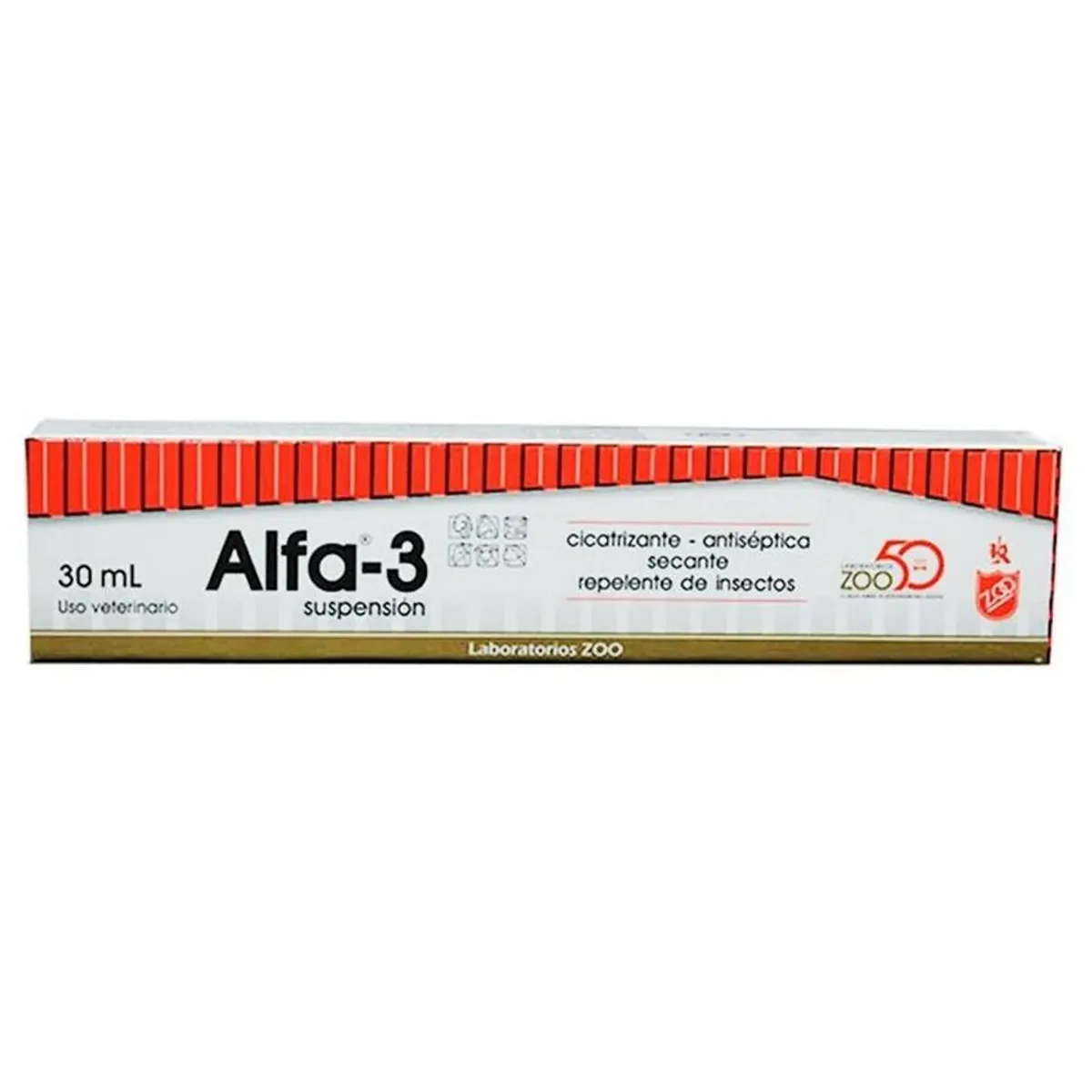 BOEHRINGER INGELHEIM - Alfa 3 Crema Desinfectante Cicatrizante Piel Perros 30Ml