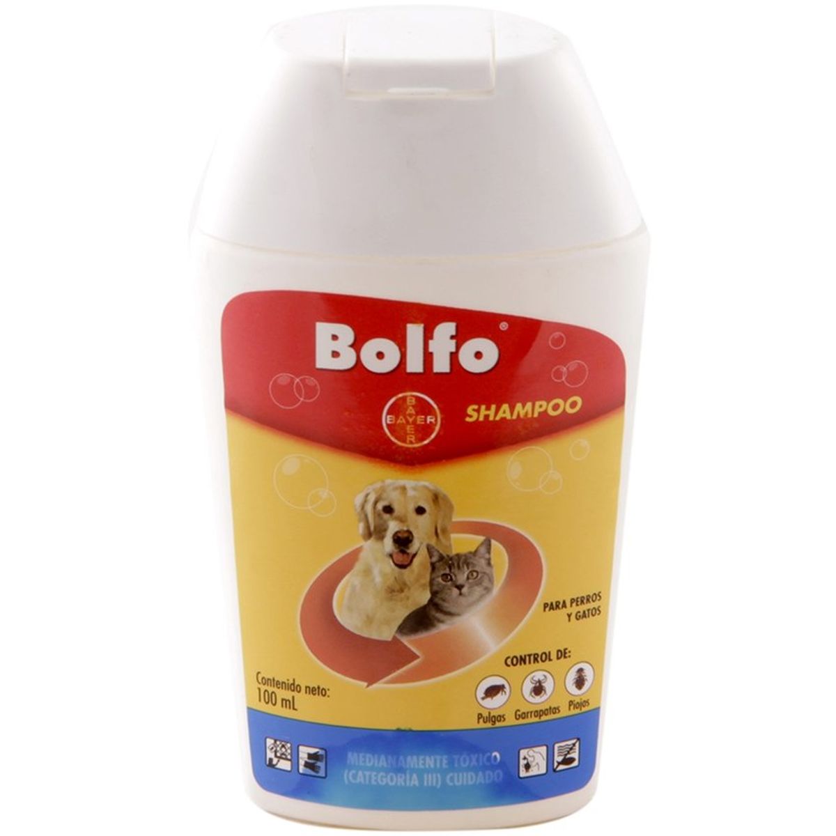 BOEHRINGER INGELHEIM - Bolfo Shampoo Antipulgas Perros Gatos 100Ml