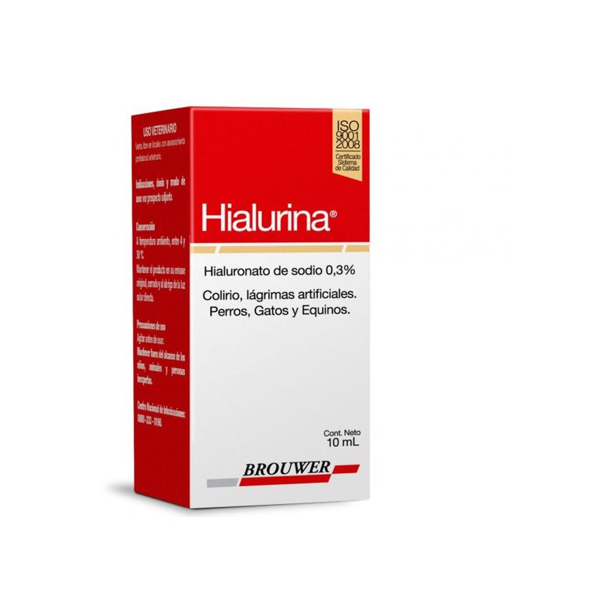 BOEHRINGER INGELHEIM - Hialurina Gotas Ojos Perros Gatos 10Ml