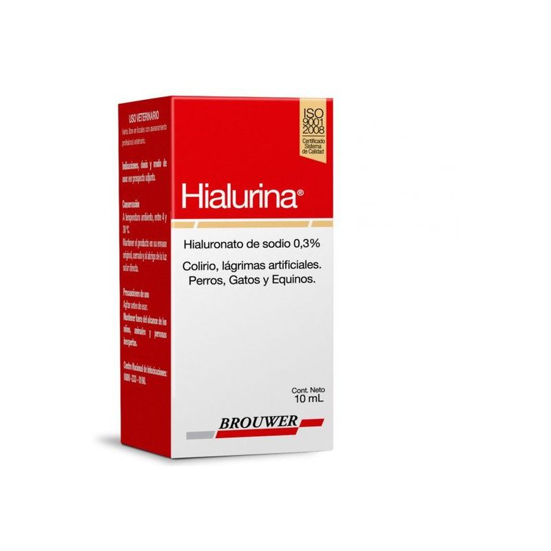 BOEHRINGER INGELHEIM - Hialurina Gotas Ojos Perros Gatos 10Ml