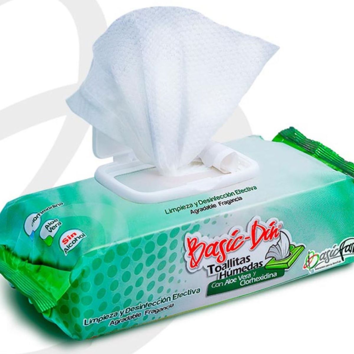 BASIC FARM LTDA - Basic Din Toallitas Humedas x 100und