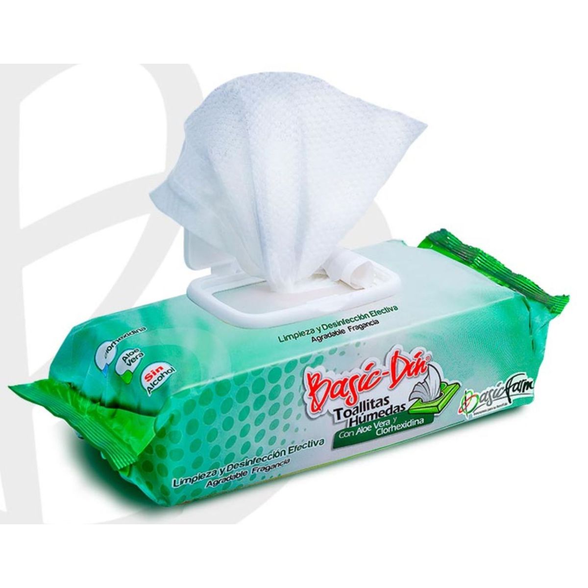 BASIC FARM LTDA - Basic Din Toallitas Humedas x 100und