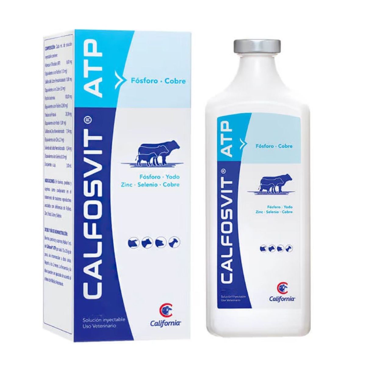 GENERICO - Calfosvit Atp Solucion Inyectable x500ml