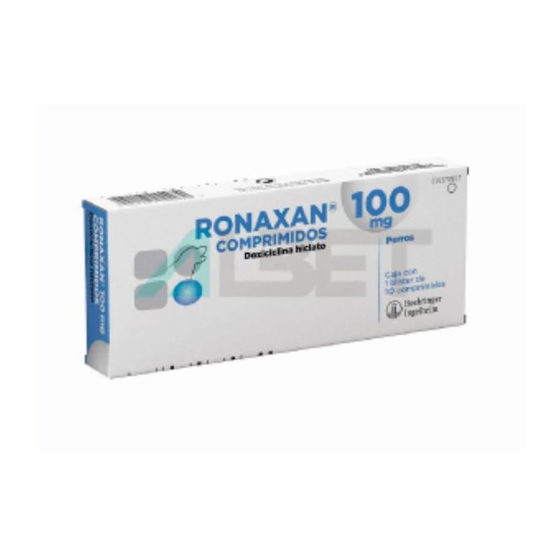 BOEHRINGER INGELHEIM - Ronaxan Infecciones Respiratorias Perros Gatos 100Mg