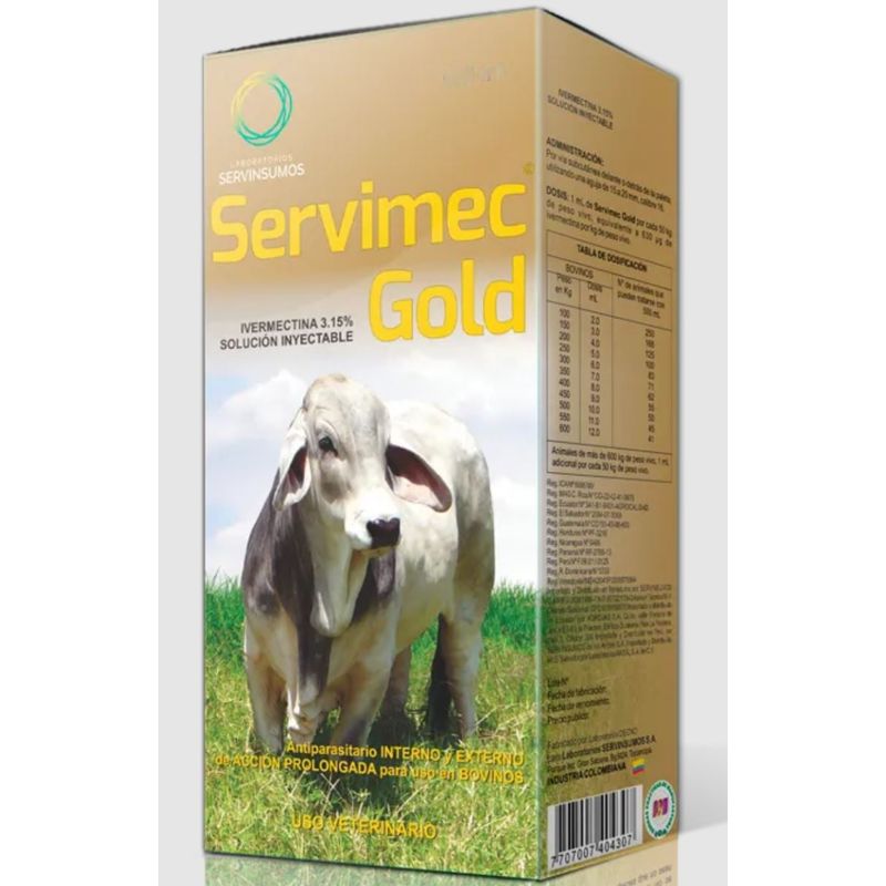 BOEHRINGER INGELHEIM - Antiparasitario Servimec Gold x50ml