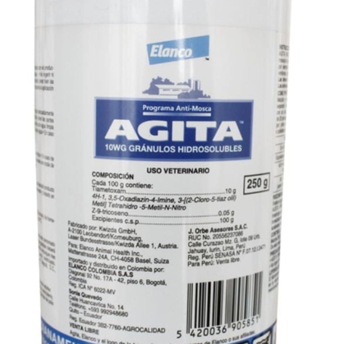 BOEHRINGER INGELHEIM - Mosquicida Agita 10% x250g