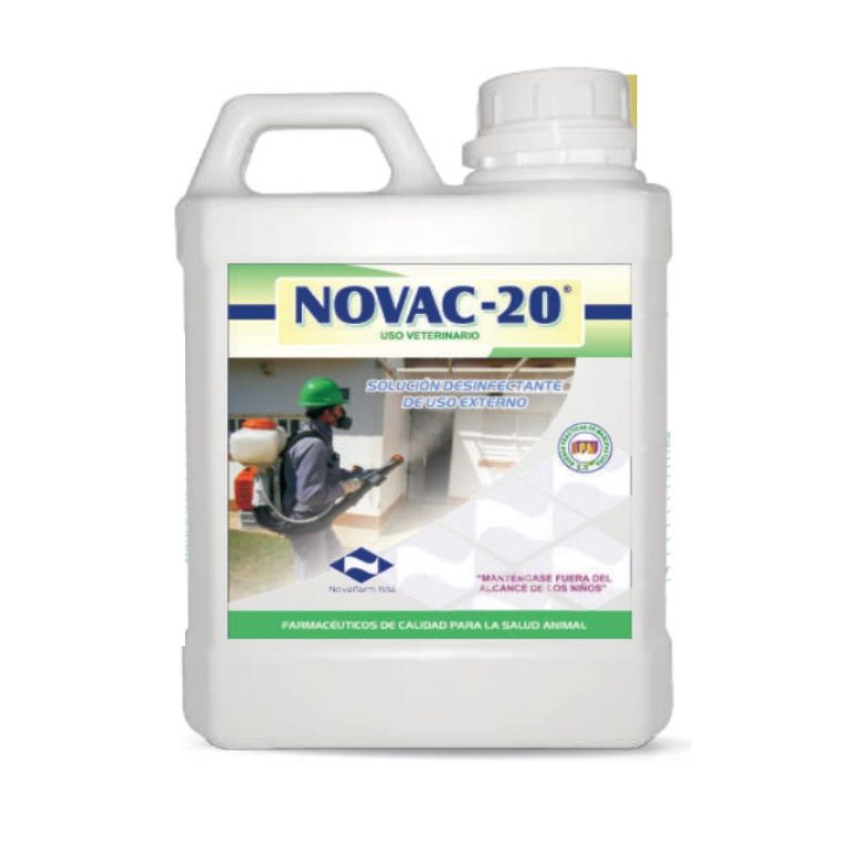 GENERICO - Desinfectante Novac - 20 x 1L