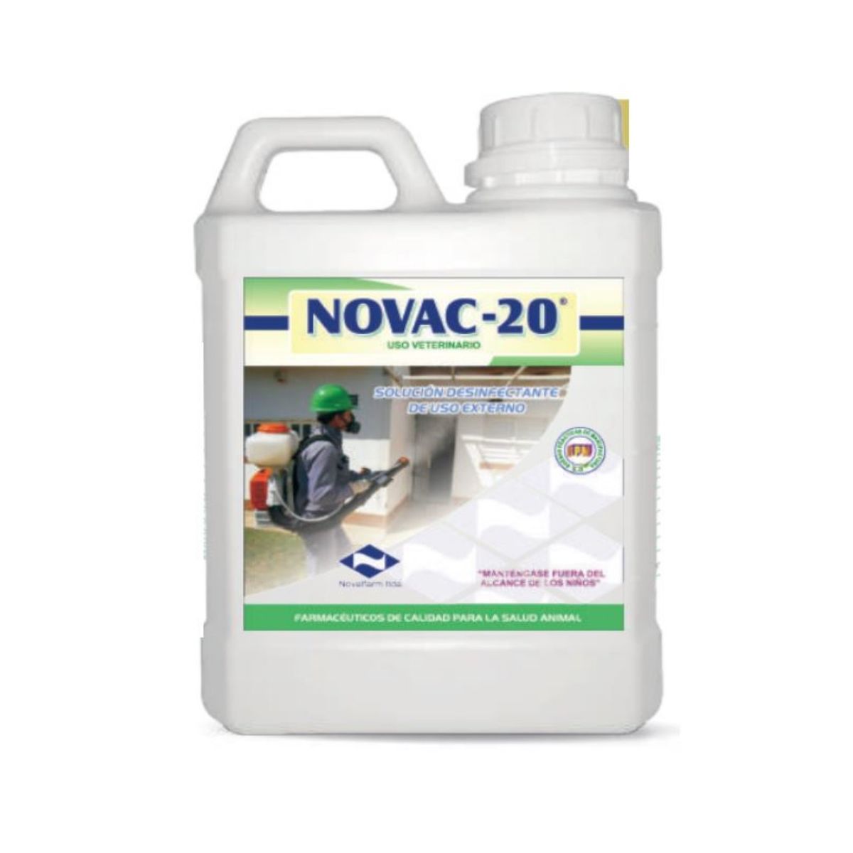 GENERICO - Desinfectante Novac - 20 x 1L
