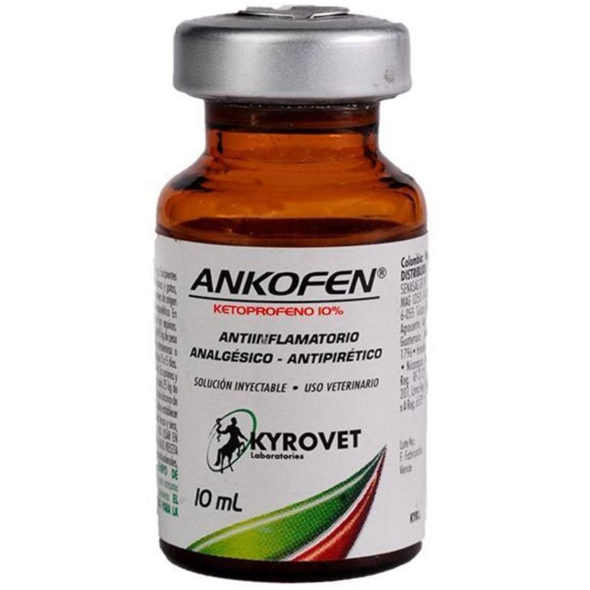 BOEHRINGER INGELHEIM - Ankofen 10 Antiinflamatorio Inyectable Perros Gatos 10Ml