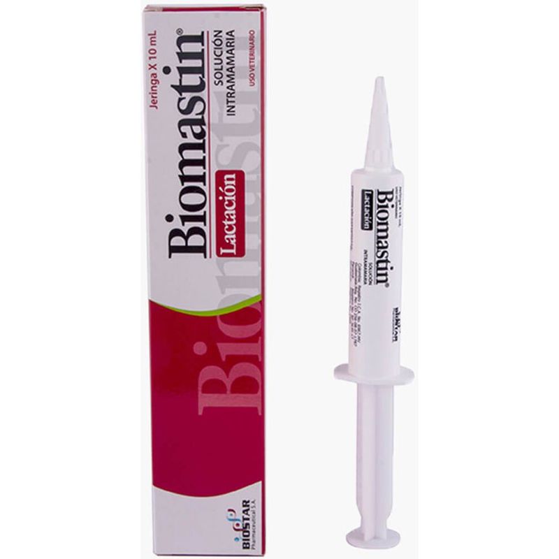 BOEHRINGER INGELHEIM - Biomastin Lactacion Solucion Intramamaria Bovinos 10Ml