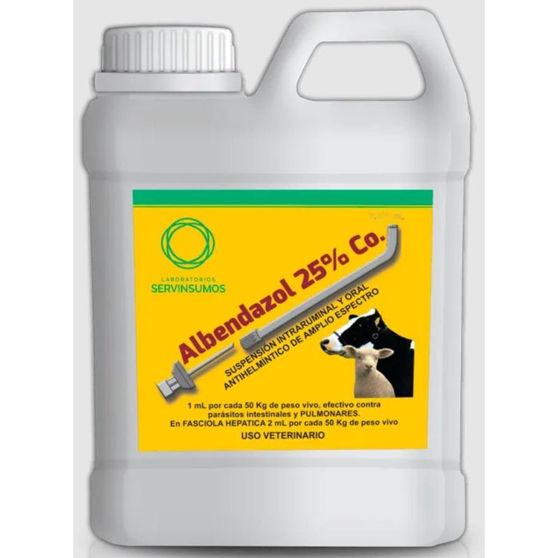 BOEHRINGER INGELHEIM - Antiparasitario Albendazol 25% Co x 20ml