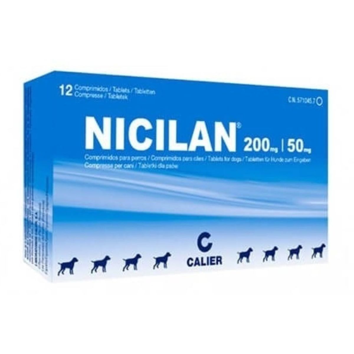 BOEHRINGER INGELHEIM - Nicilan Antibiotico Perros Gatos 200Mg Tabletas