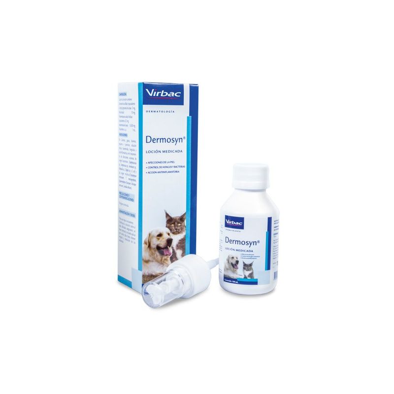 BOEHRINGER INGELHEIM - Dermosyn Locion Piel Perros Gatos 50Ml