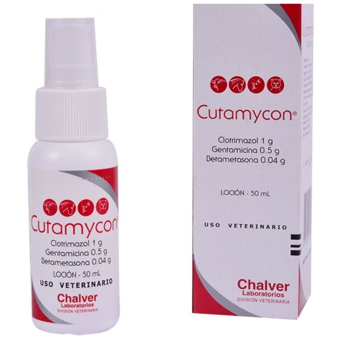 BOEHRINGER INGELHEIM - Cutamycon Locion Piel Perros Gatos 50Ml