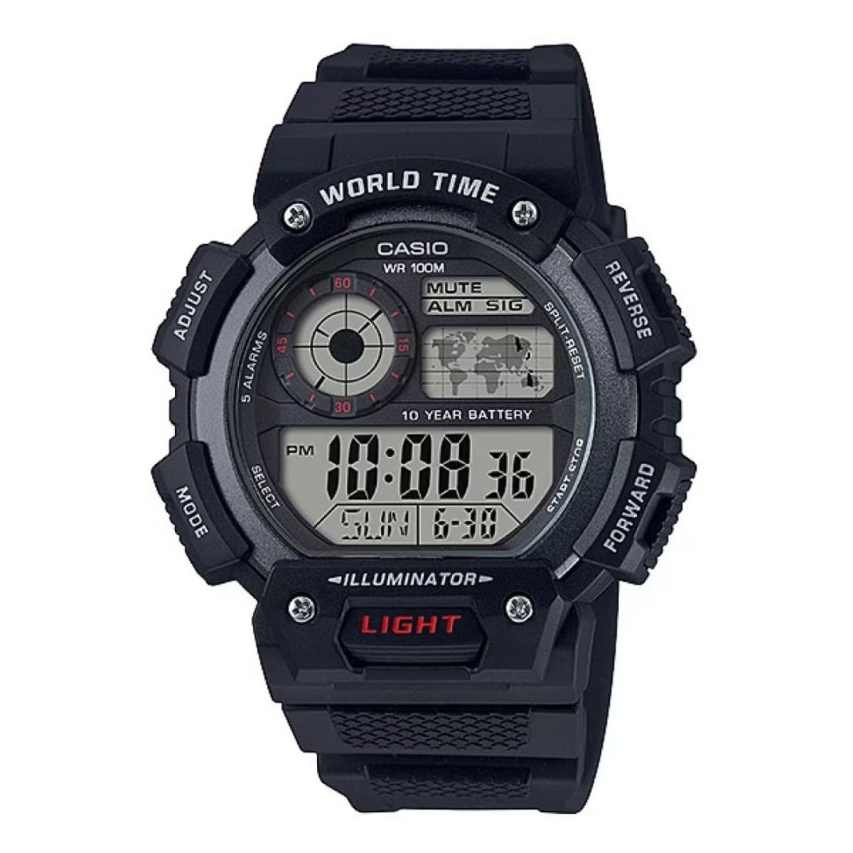 CASIO - Reloj Casio Referencia AE-1400WH-1A Diseño Deportivo