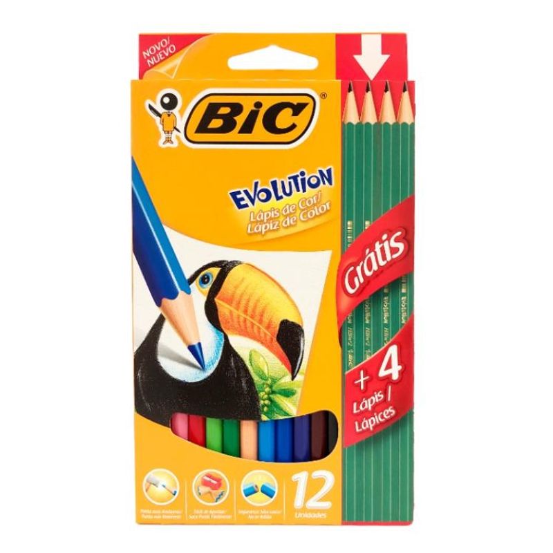 BIC - Colores Bic X 12 +4 Lápices