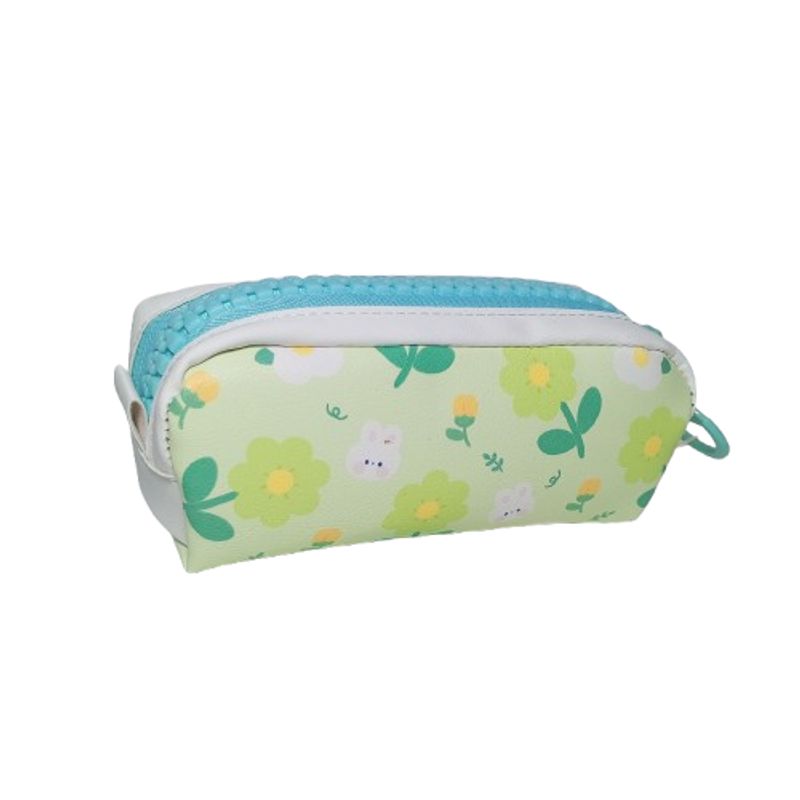 YOYOSO - CARTUCHERA - FLORES - VERDE