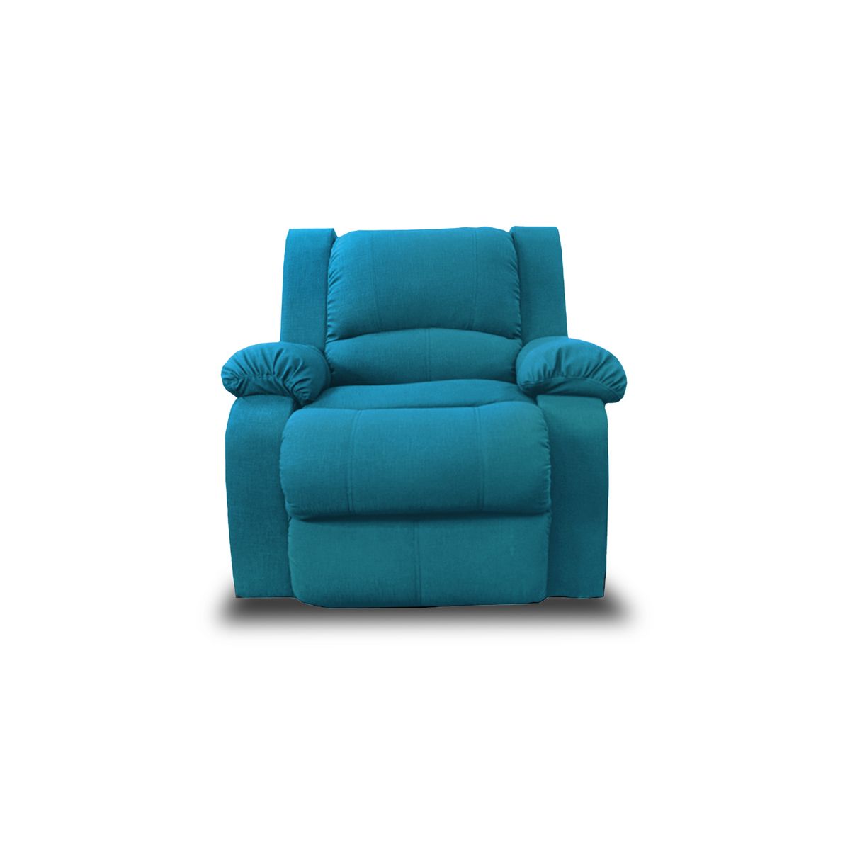 INDUSTRIAL BASESTILOS - Silla reclinable manual poliester Turquesa