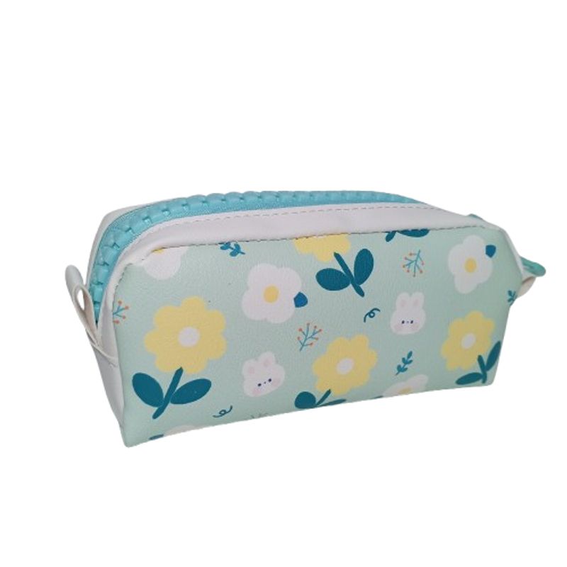 YOYOSO - CARTUCHERA - FLORES - AZUL