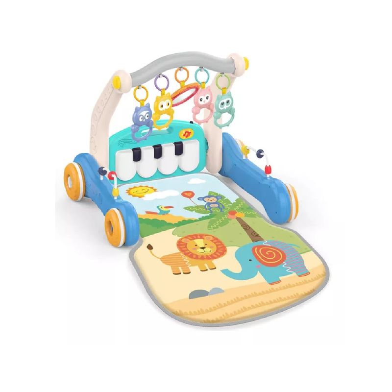MUNDO BEBE - Andadera Caminador Gimnasio Piano Huanger Bebes 2 En 1