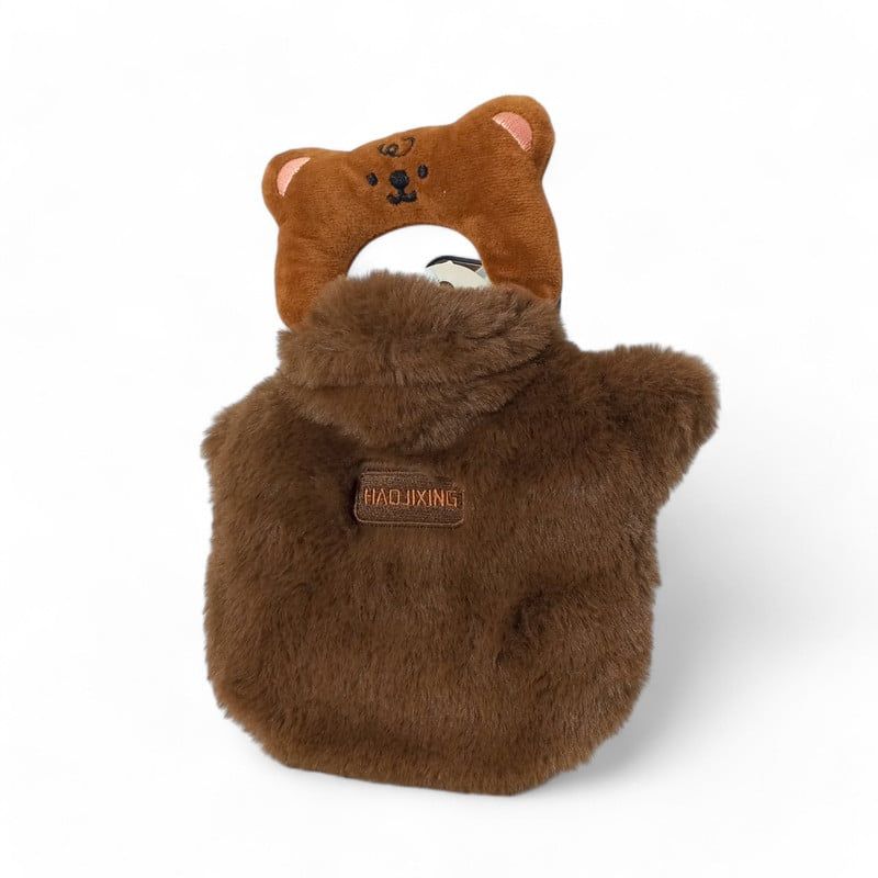 YOYOSO - BOLSA DE AGUA CALIENTE MINI - OSO - 350ML MARRON