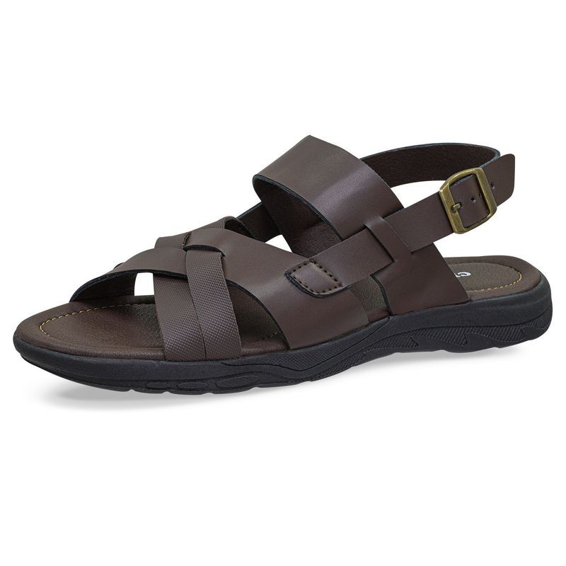 CROYDON - Sandalias Adriel Café para Hombre Croydon