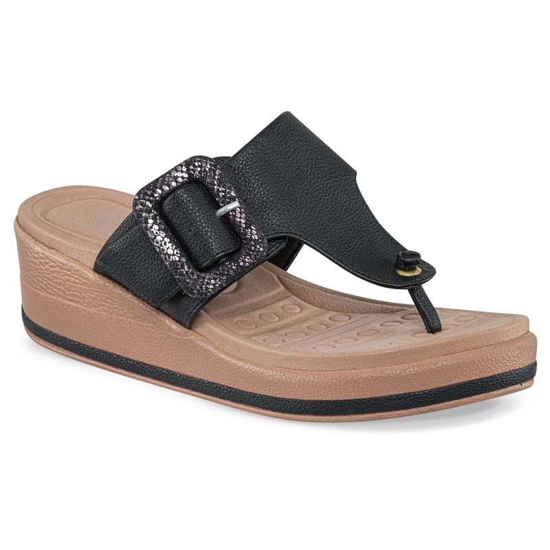CROYDON - Sandalias Tacón Ivonne Negro para Mujer Croydon