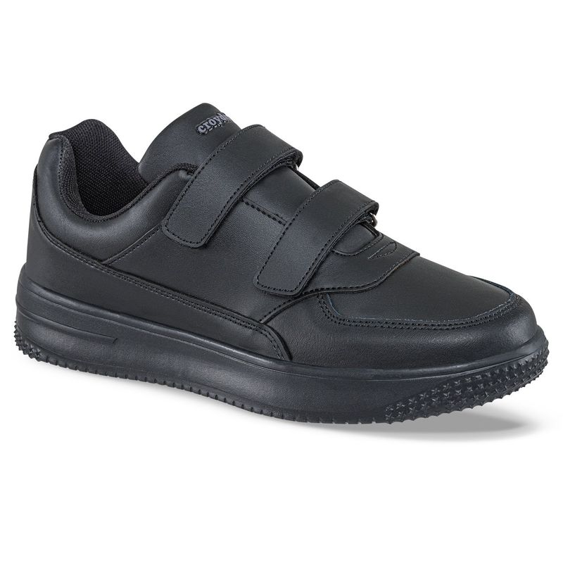 CROYDON - Tenis Colegio Shopir Pro V Negro-Gris Hombre y Mujer Croydon