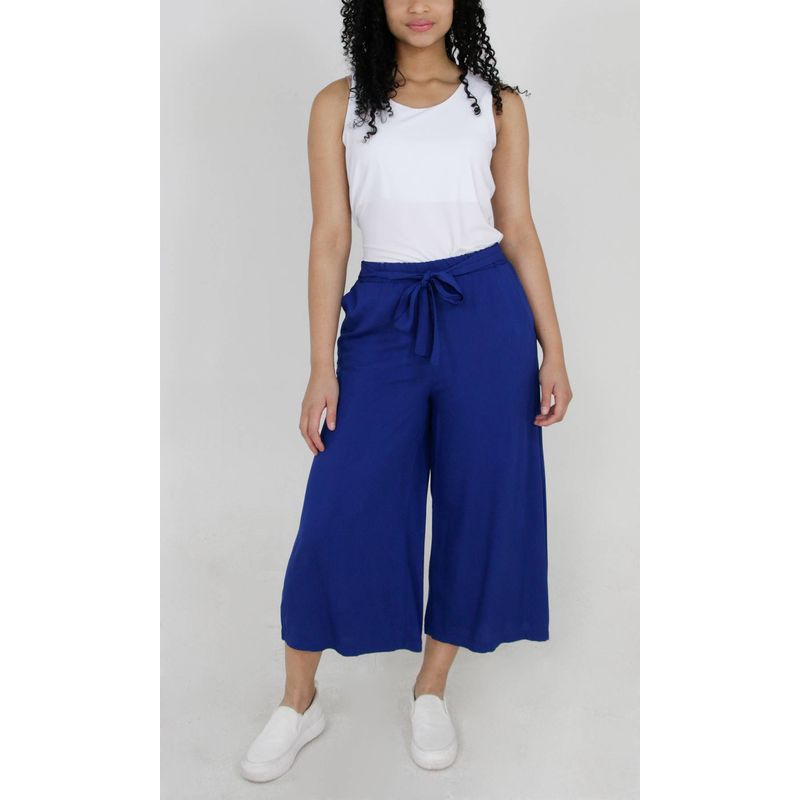 L Y H - Capri Para Mujer Azul Marca L&H