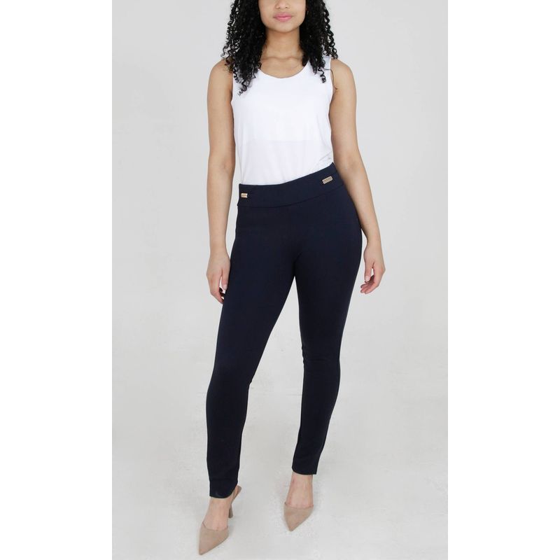 L Y H - Leggins Para Mujer Azul Marca L&H