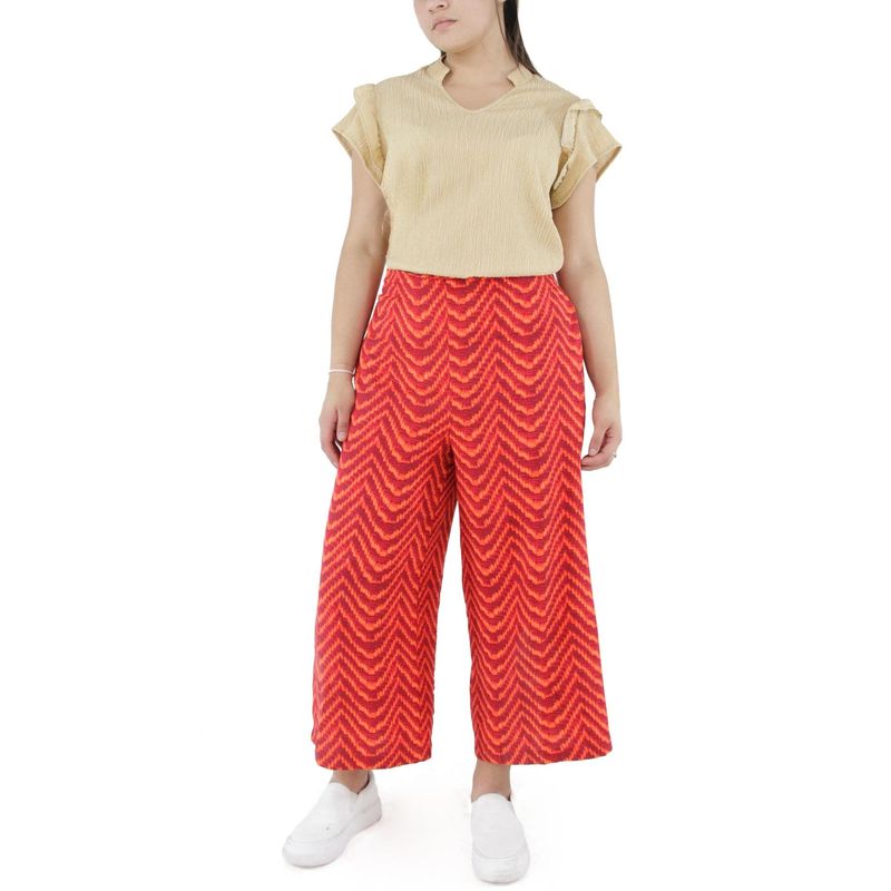 L Y H - Capri Para Mujer Naranjo Marca L&H