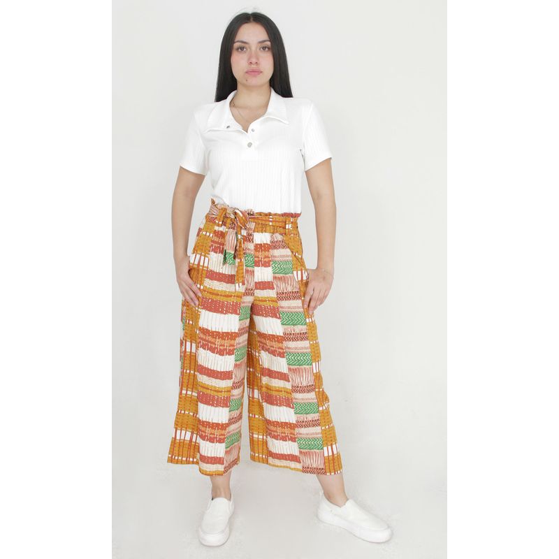 L Y H - Capri Para Mujer Naranjo Marca L&H