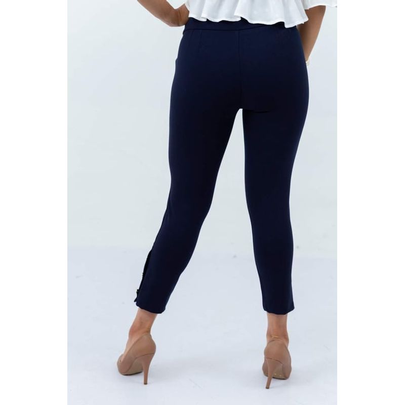 L Y H - Leggins Para Mujer Azul Marca L&H