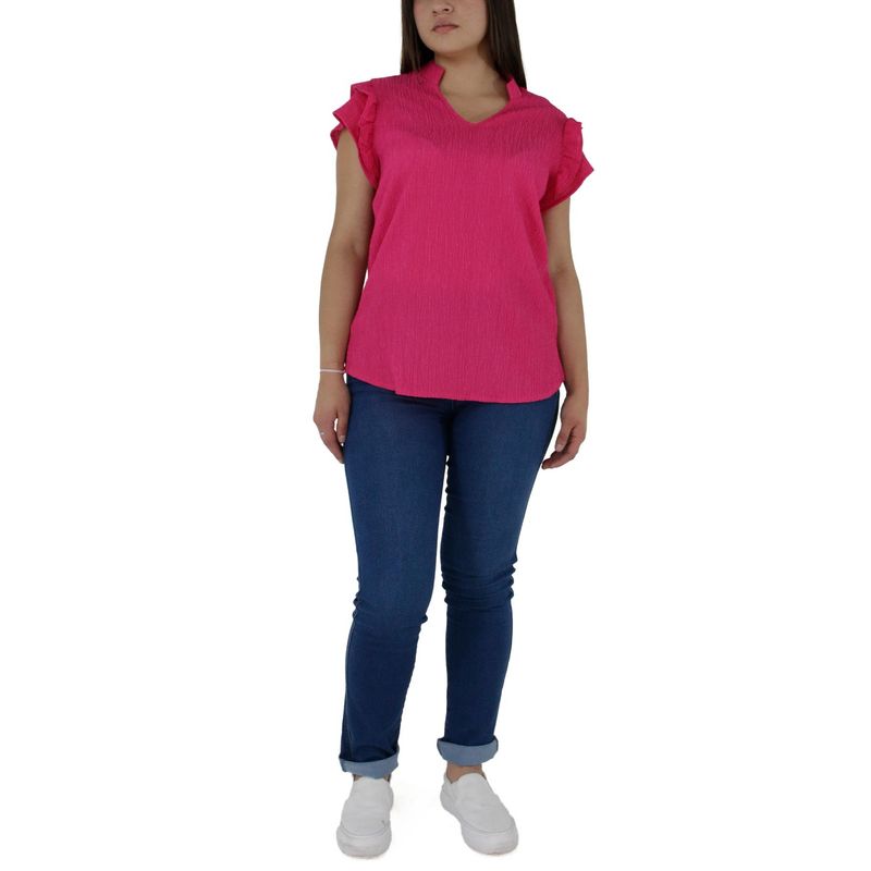L Y H - Jean Para Mujer Azul Marca L&H
