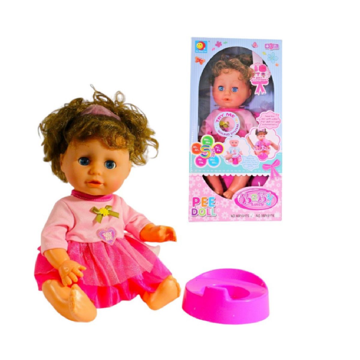 GENERICO - MUÑECA DE BEBE PARA CUIDAR XMY8175