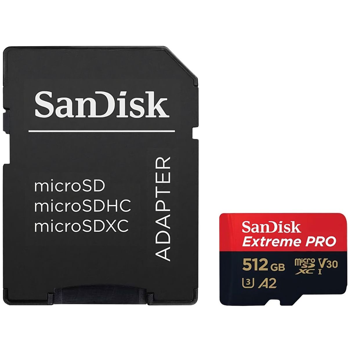 SANDISK - Micro SD 512GB SanDisk Extreme PRO U3 4K 200MBs