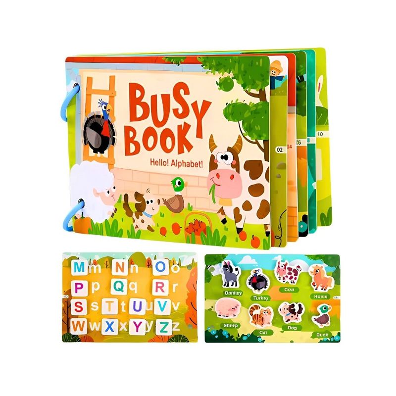 GENERICO - 2 Libro Sensorial de actividades para niños en preescolar