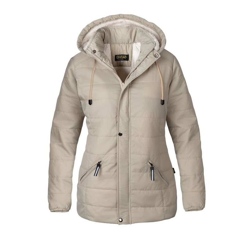 CAELI - chaqueta abrigo ovegera MUJER lluvia frio semi impermeable marca CAELI