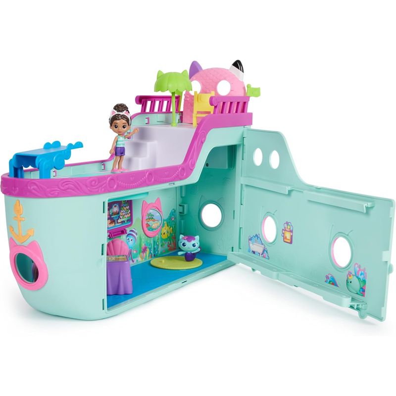 SPIN MASTER - Barco Gabbys Dollhouse Gabby Cat Friend Ship