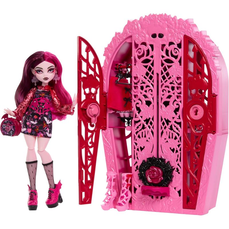 MONSTER HIGH - Monster High Draculaura Skulltimate Misterios Del Jardin New