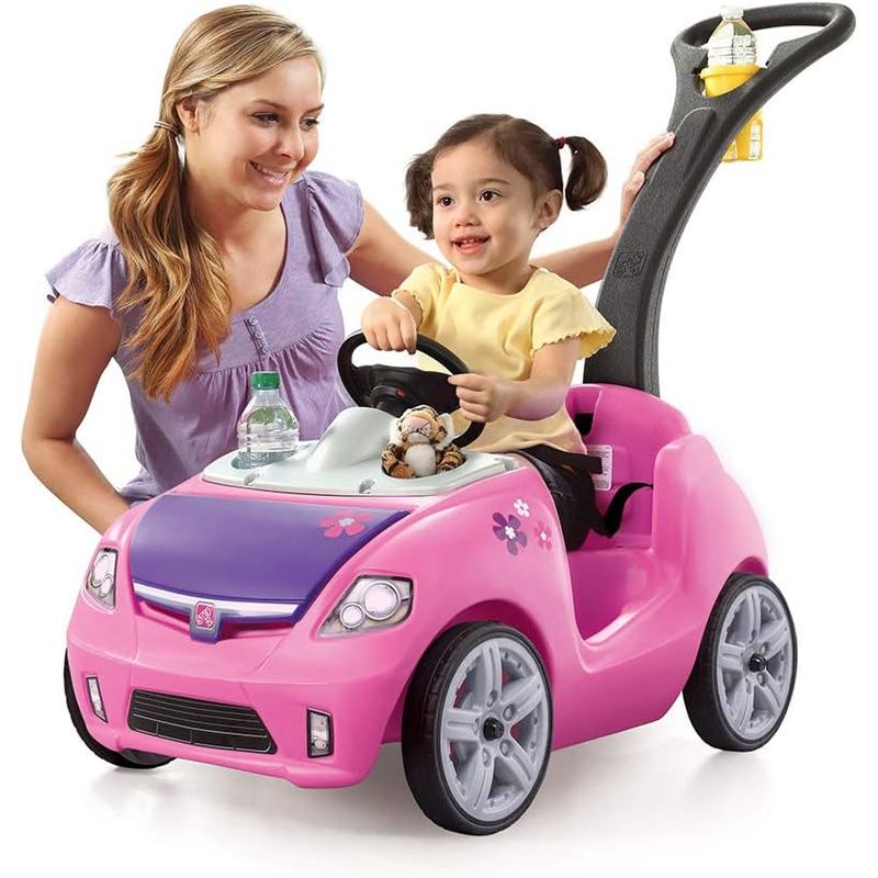 STEP2 - Carro Montable Step2 Whisper Ride 2 Rosa